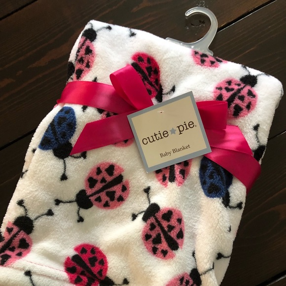 Other - New lady bug baby blanket